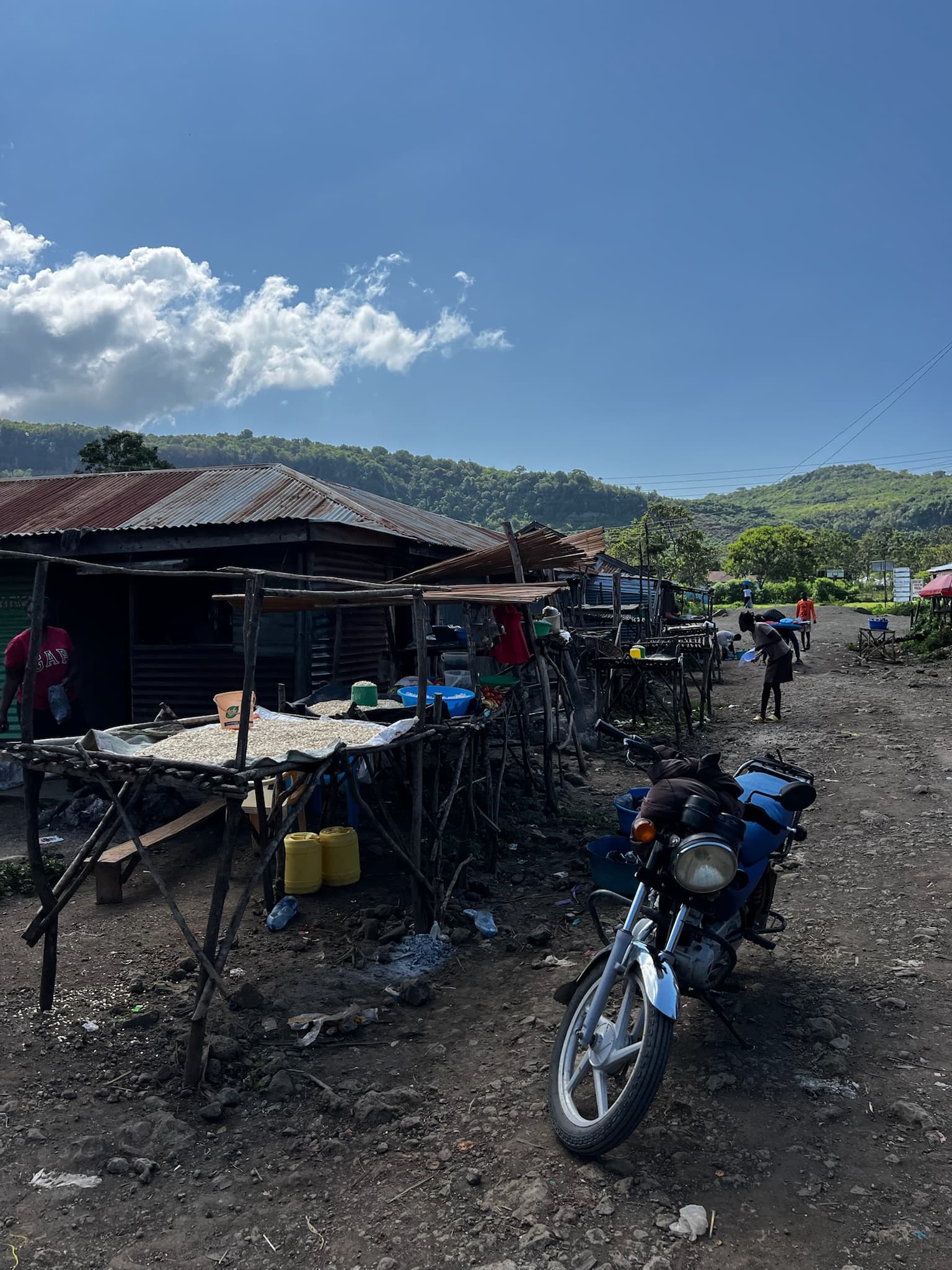Mercado en Mbita, condado de Homa Bay, Kenia
